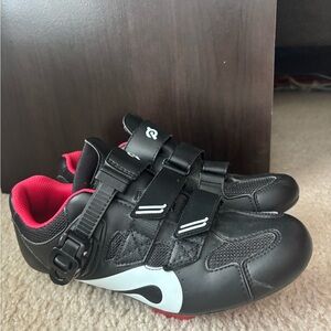 Peloton Cycling Shoes with Buckle and Velcro Straps